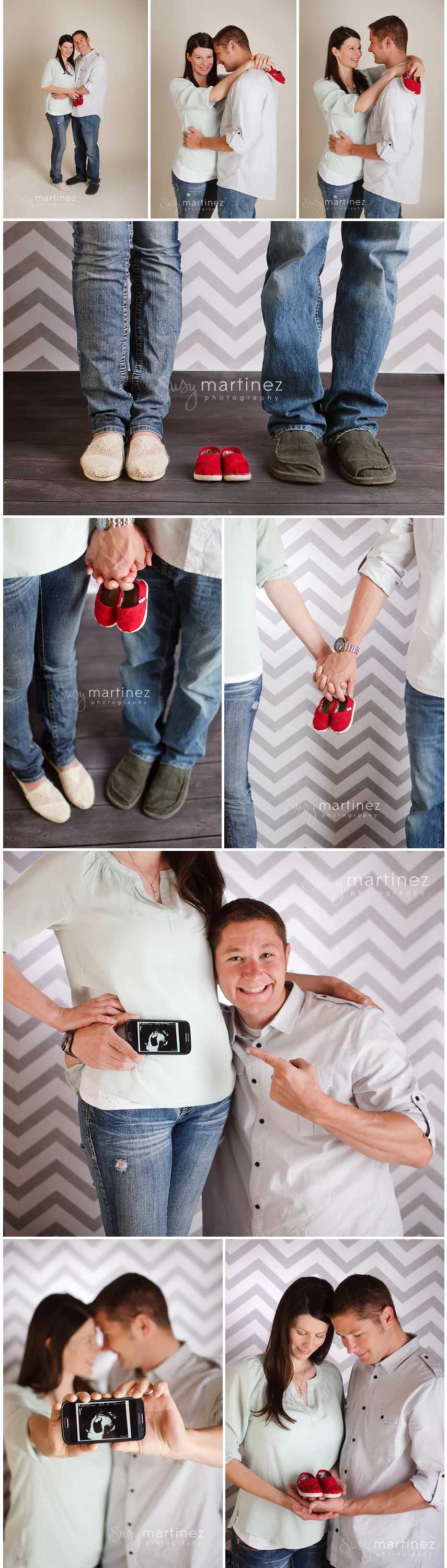 Las Vegas Pregnancy Announcement Photographer | Susy Martinez Photography