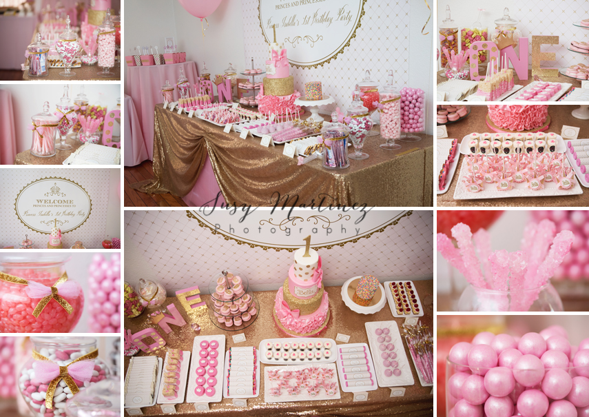 How to throw a gorgeous Pink & Gold Birthday Party! | Las Vegas ...