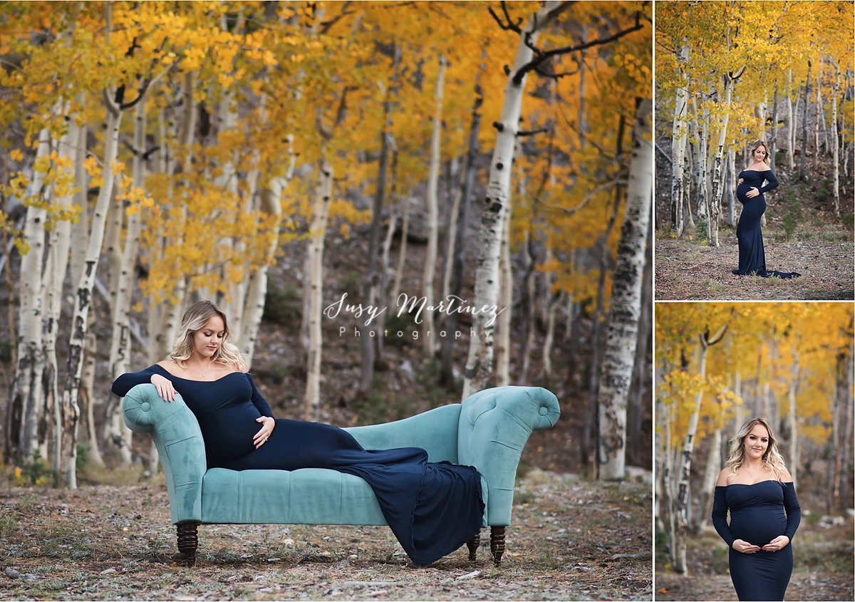 Fall Maternity Gowns | Henderson Maternity Photographer