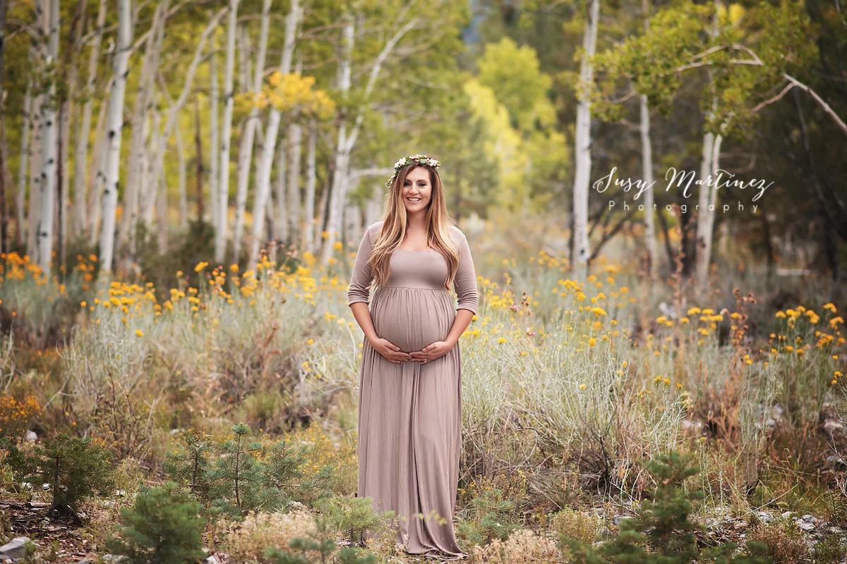 Fall Maternity Gowns | Henderson Maternity Photographer
