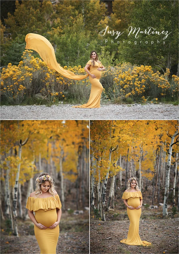 Fall Maternity Gowns | Henderson Maternity Photographer