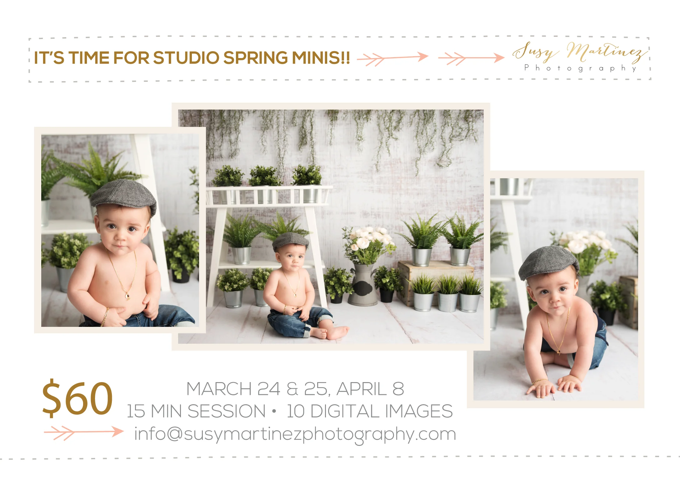 Studio spring mini session