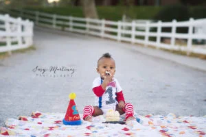 Cake Smash at Spring Mountain Ranch