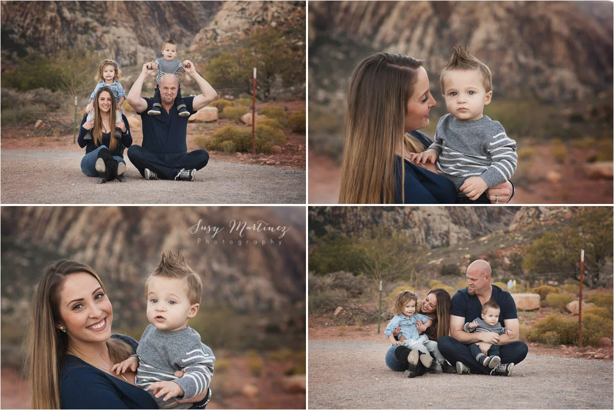 Extended Family Session at Spring Mountain Ranch