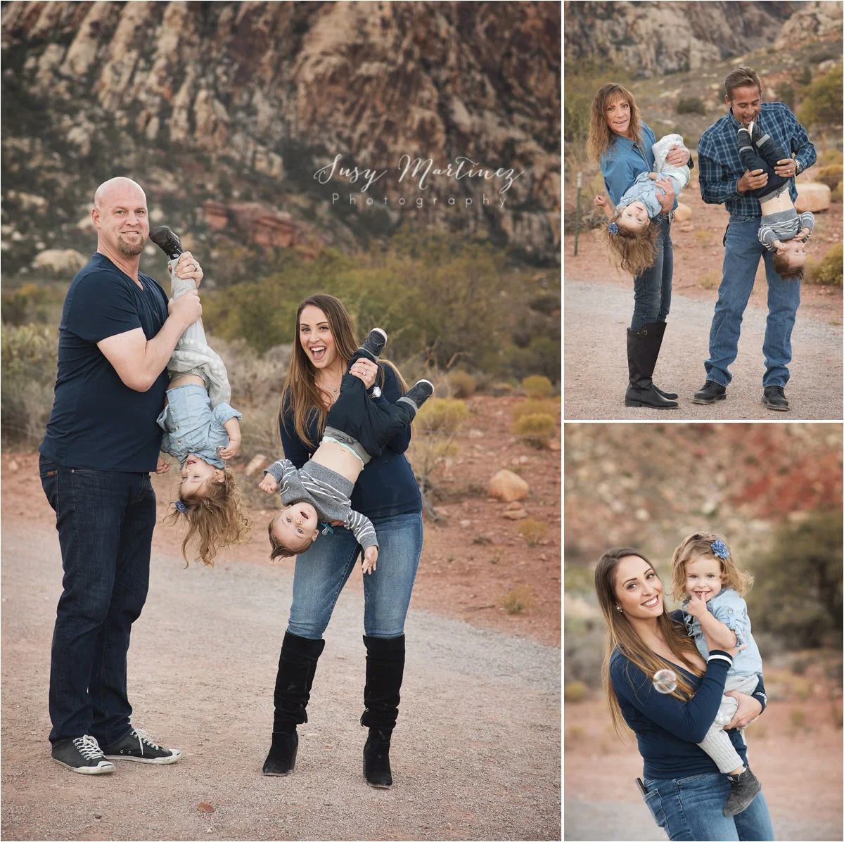 Extended Family Session at Spring Mountain Ranch