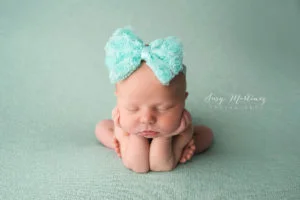 Pink and Mint Newborn Session | Henderson Newborn Photographer