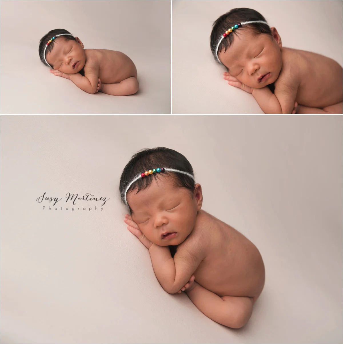 Rainbow Newborn Session in Henderson