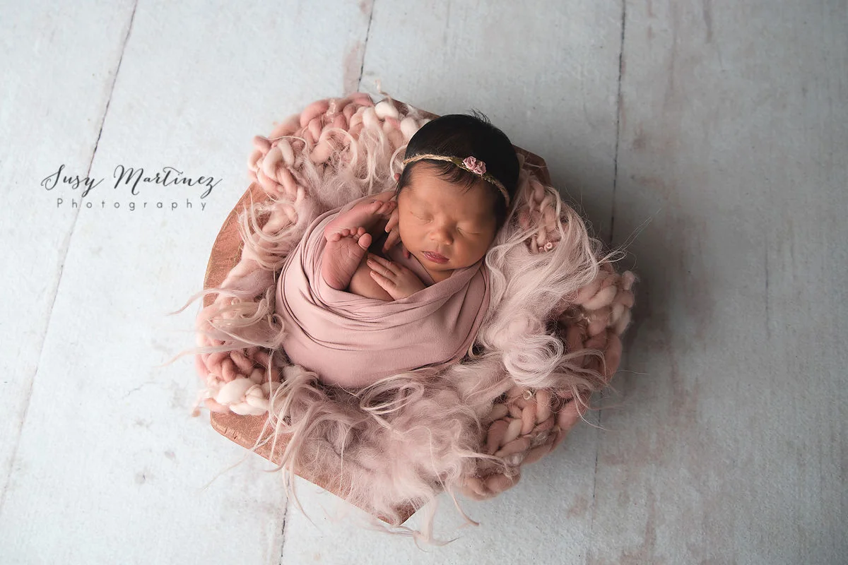 Rainbow Newborn Session in Henderson