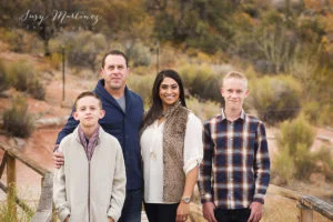 Fall Family Photos at Spring Mountain Ranch