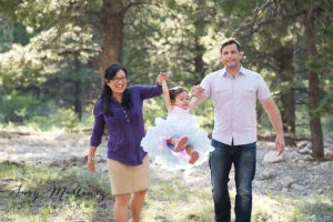 Family session at Mt. Charleston
