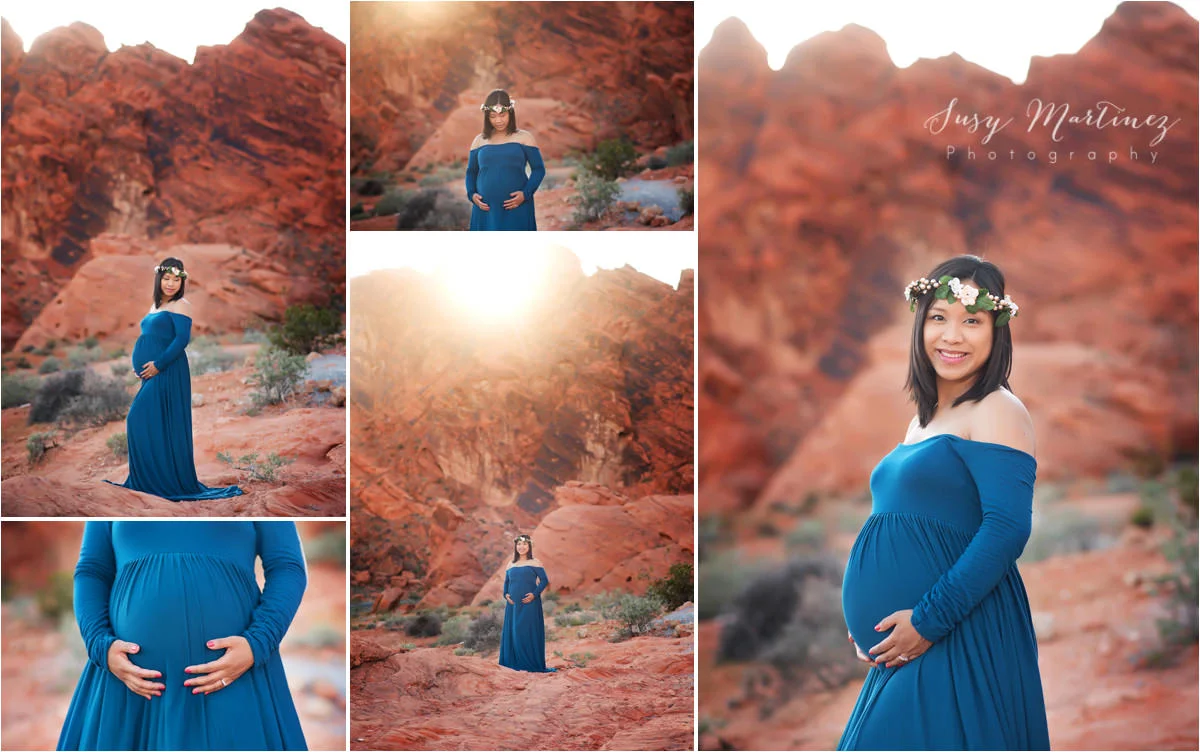 Valley of Fire Maternity Photography