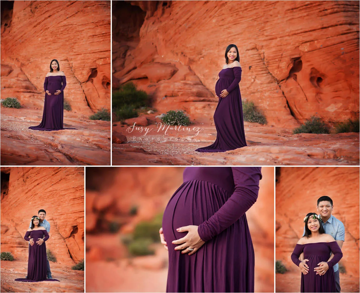 Valley of Fire Maternity Photography