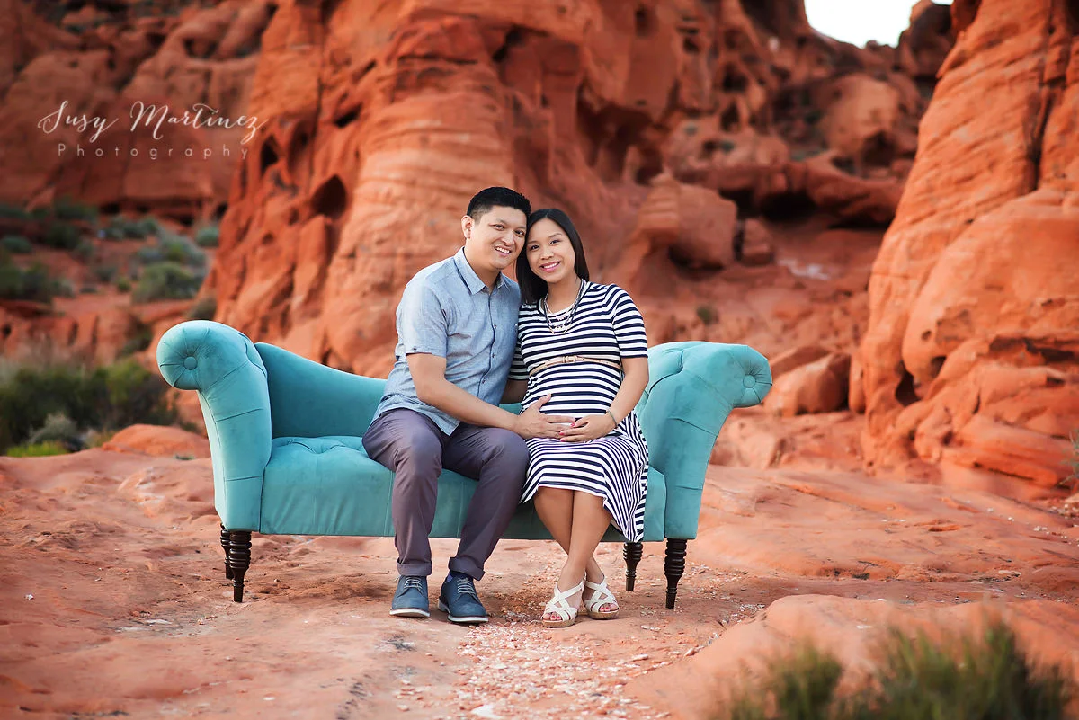 Valley of Fire Maternity Photography