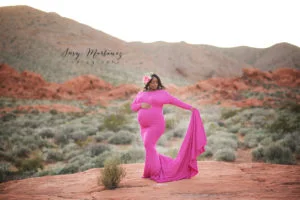 Twin Maternity Session | Valley of Fire