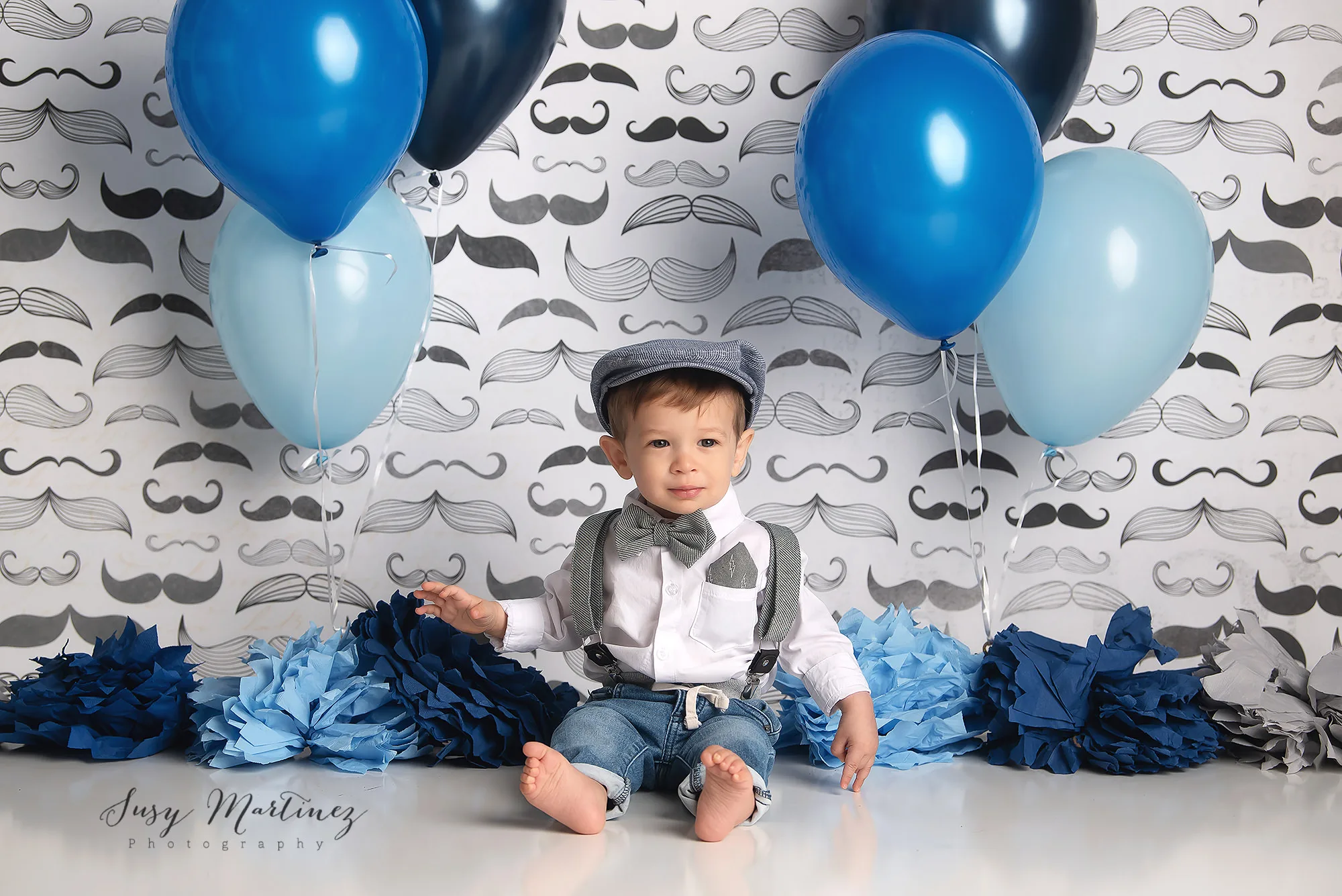 Nevada first birthday portraits in Las Vegas studio