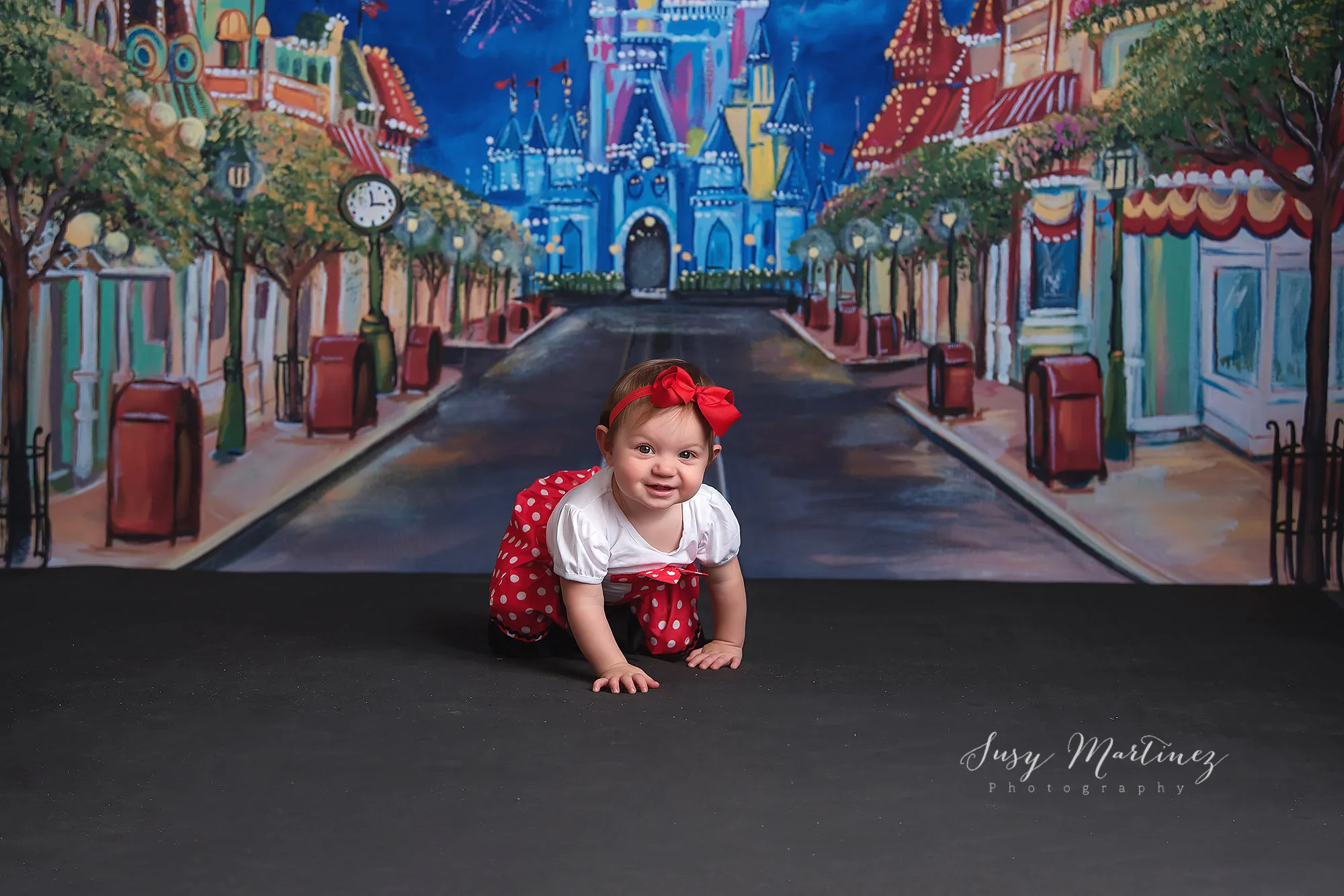 Main Street USA milestone portraits in Las Vegas