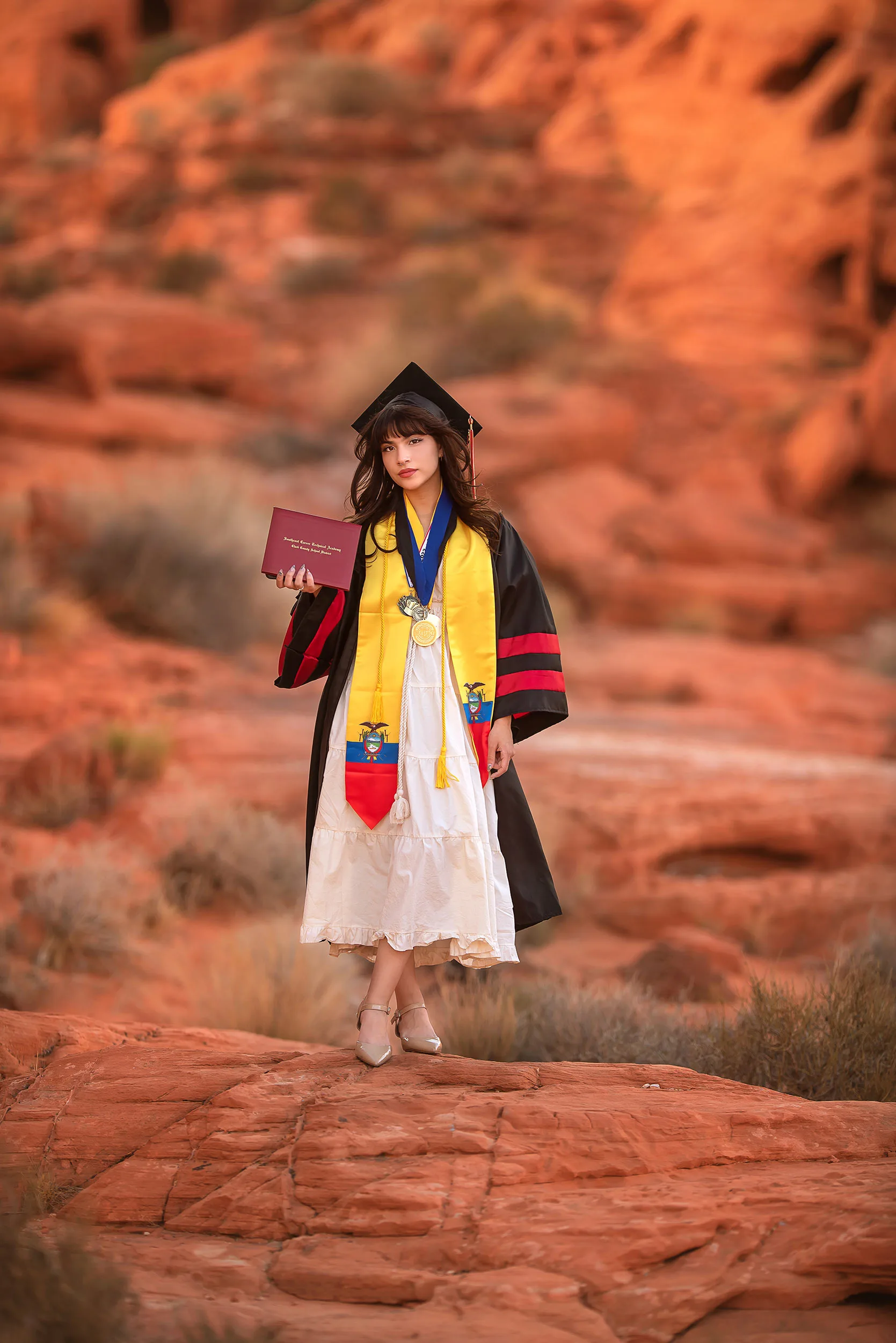 best senior portrait photographer las vegas