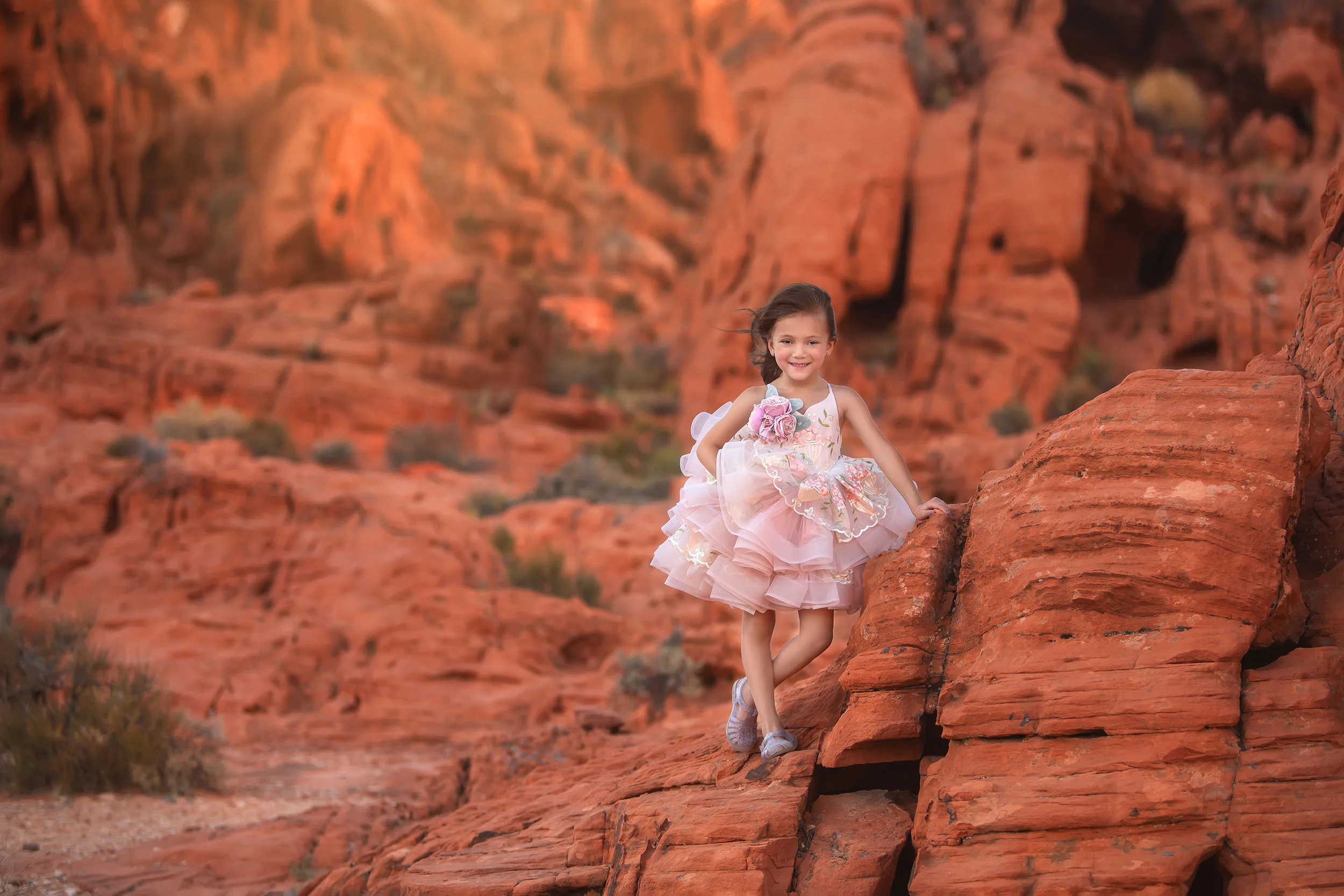 las vegas childrens photography valley of fire