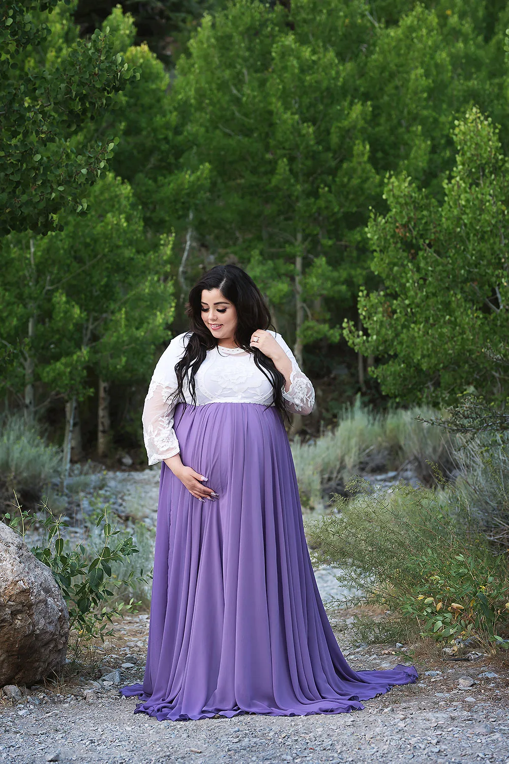 las vegas maternity photographer mountain session