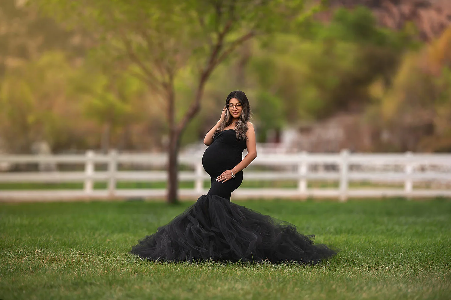 las vegas maternity photographer spring mountain ranch