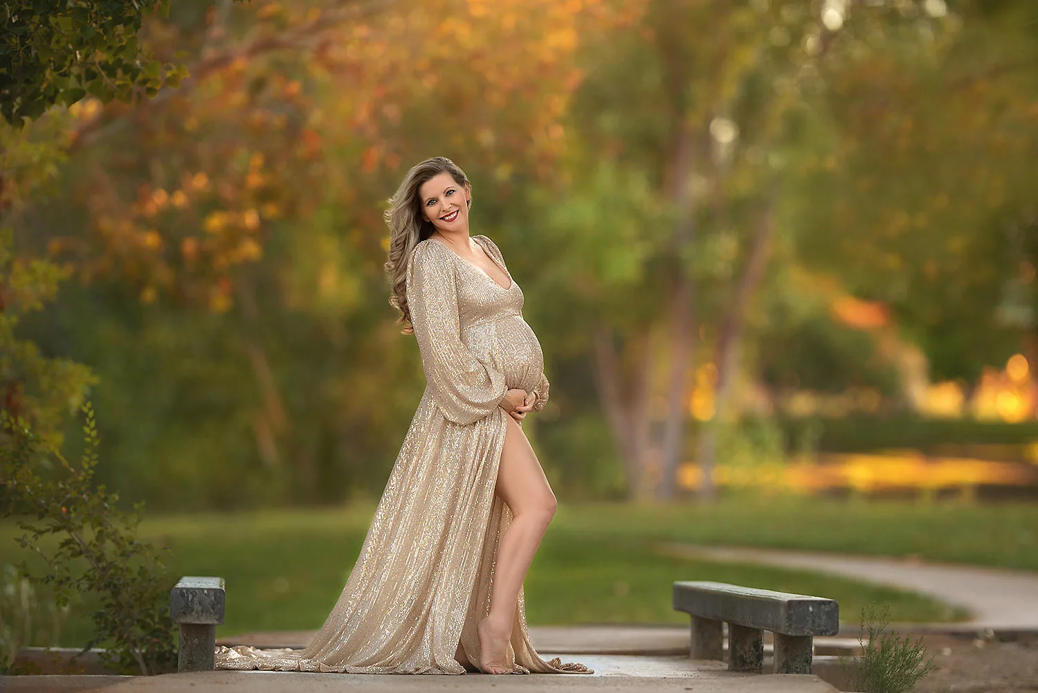 las vegas maternity portraits floyd lamb park