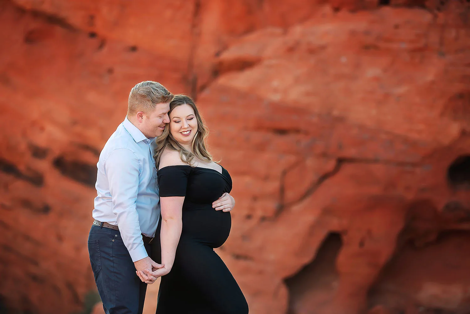 las vegas maternity portraits valley of fire