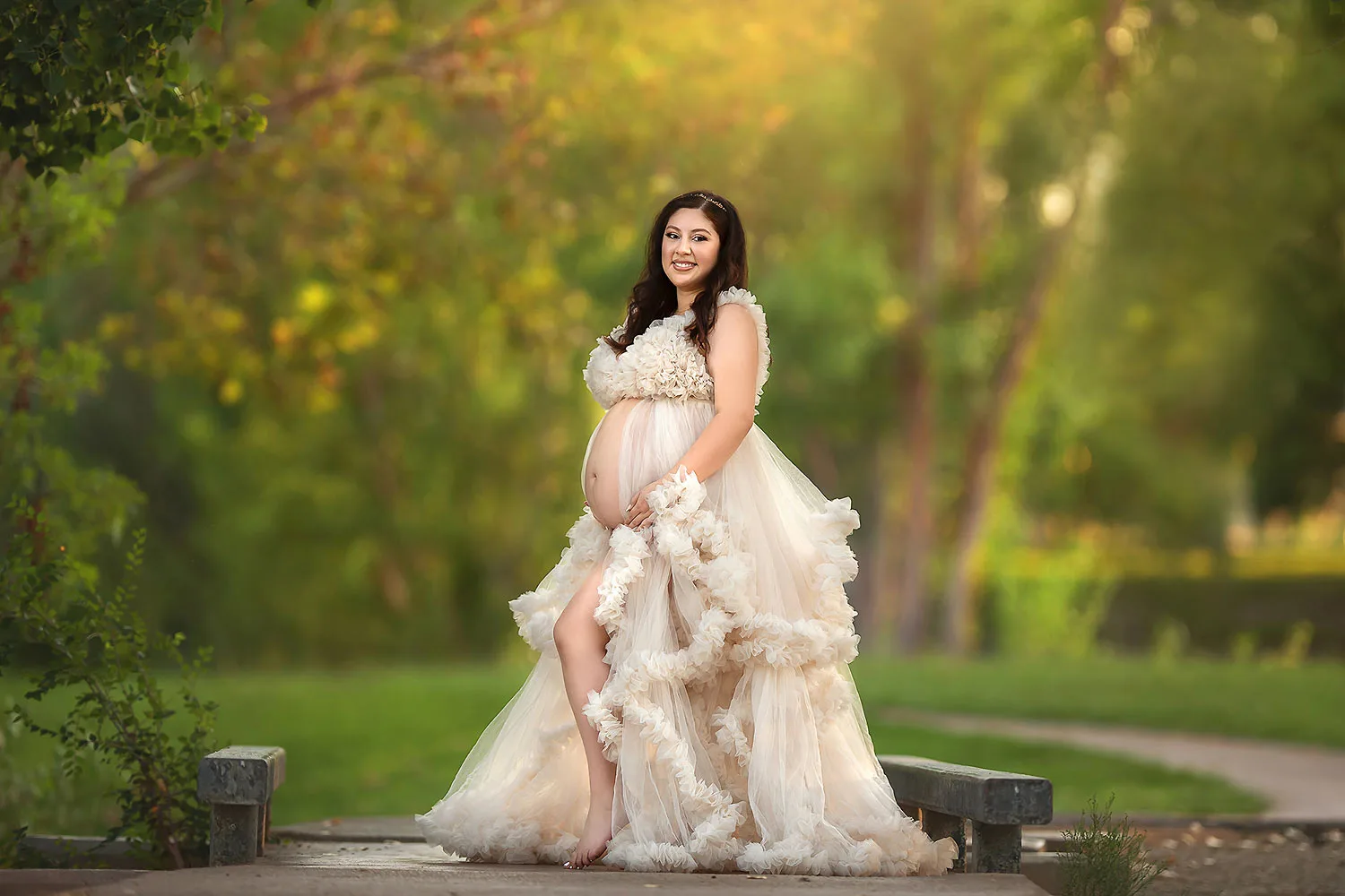 maternity photographer las vegas floyd lamb park
