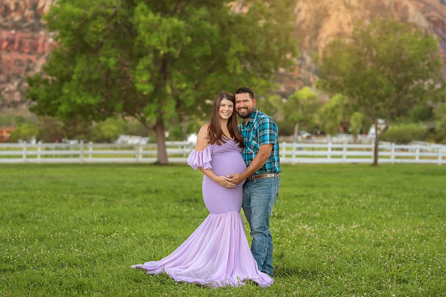 maternity photographer las vegas spring mountain ranch