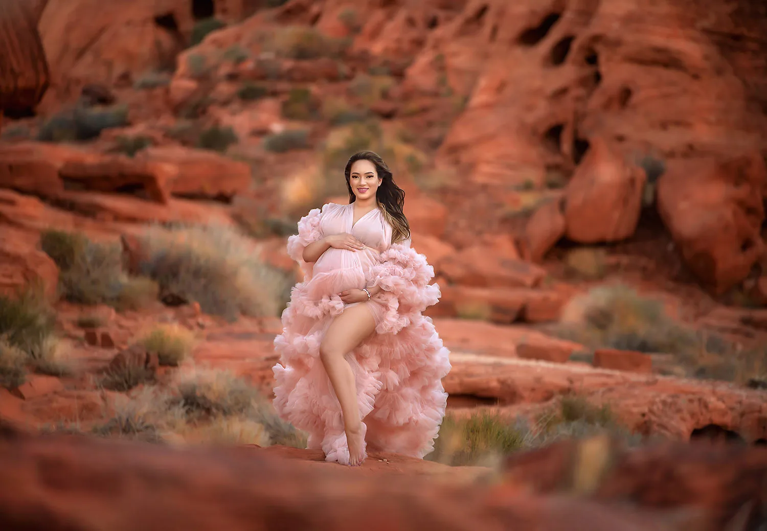 maternity photos las vegas valley of fire