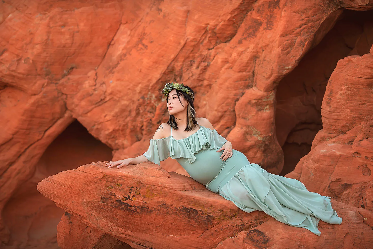 maternity portraits las vegas valley of fire