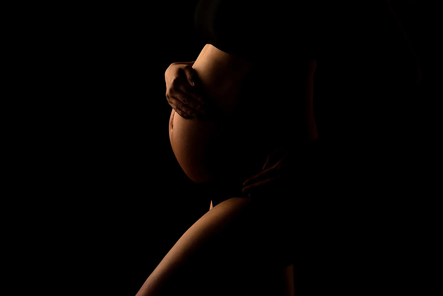 studio maternity photo session las vegas