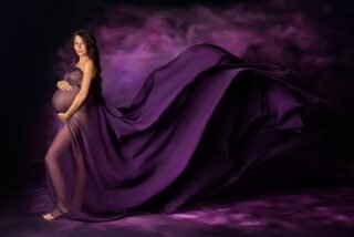 Silks Dark Purple