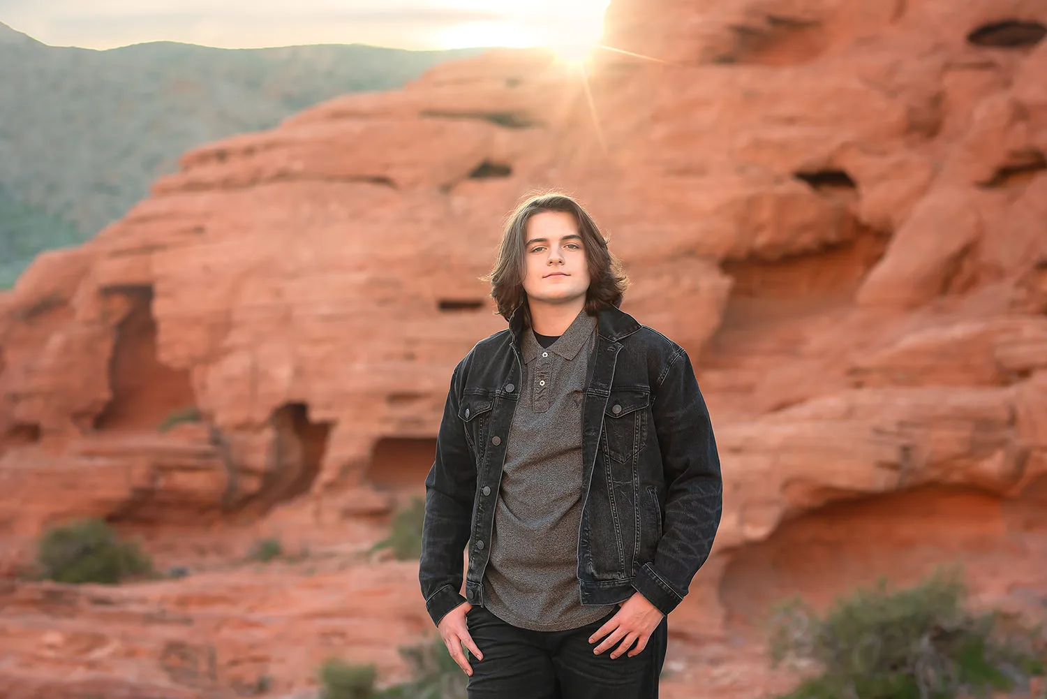 senior portrait photographers valley of fire