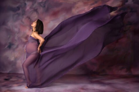 Silk Med Purple Silk Med Purple